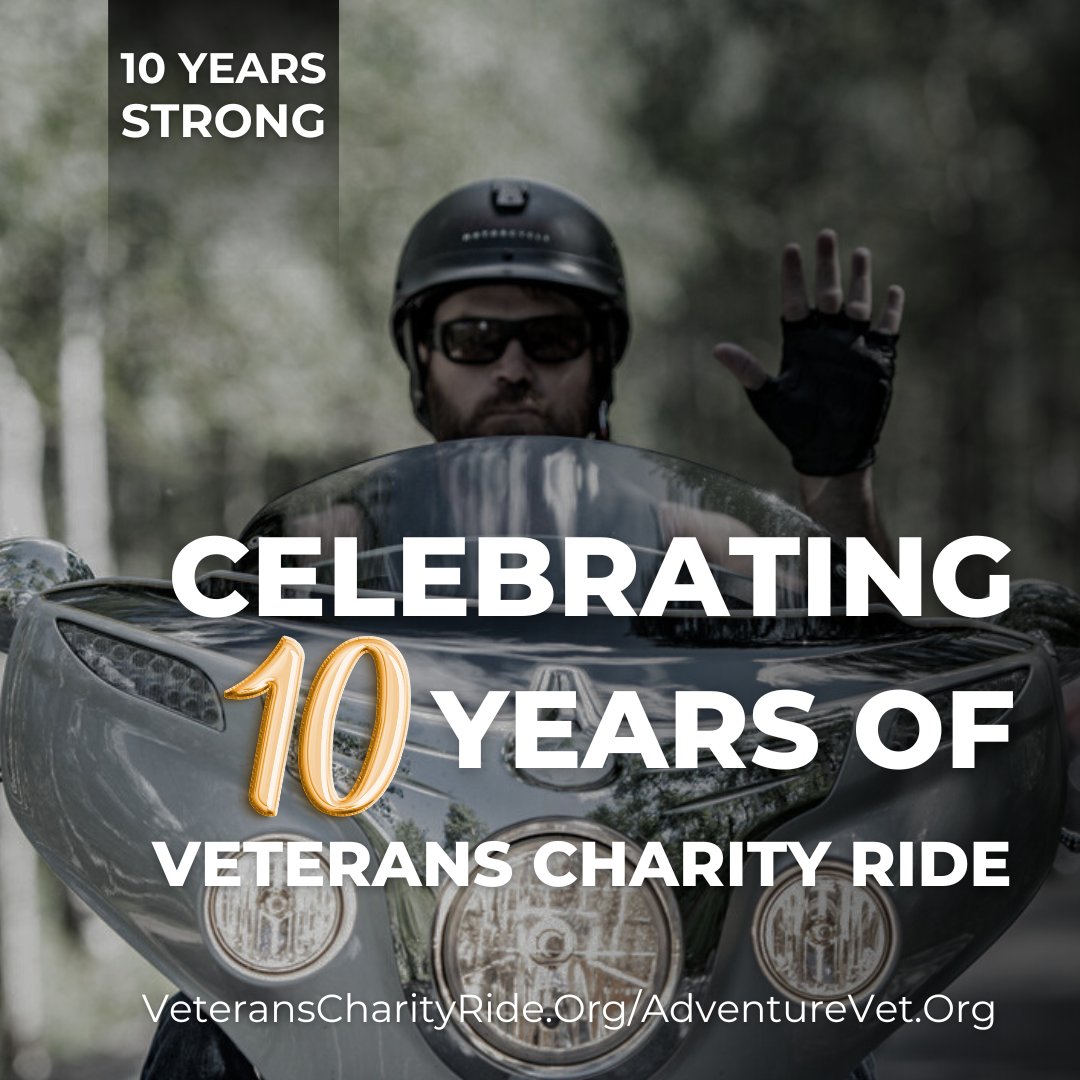Hello to '10 Years' of #VeteransCharityRide

#VeteransCharityRide #AdventureVet #motorcycles #MotorcycleTherapy #IndianMotorcycle #RussBrownMotorcycleAttorneys  #supportourtroops #supportourveterans #navyseals #navy #army #flags #freedom #americanflag