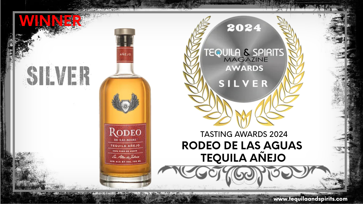 Congratulations! Rodeo de las Aguas Tequila Añejo - Silver Medal winner at Tequila & Spirits Magazine Tasting Awards 2024. . #TequilaSpirits #Tequila #PremiumTequila #TequilaAnejo #Spiritsindustry #TequilaTasting #RT #TSMawards2024 #TequilaIndustry