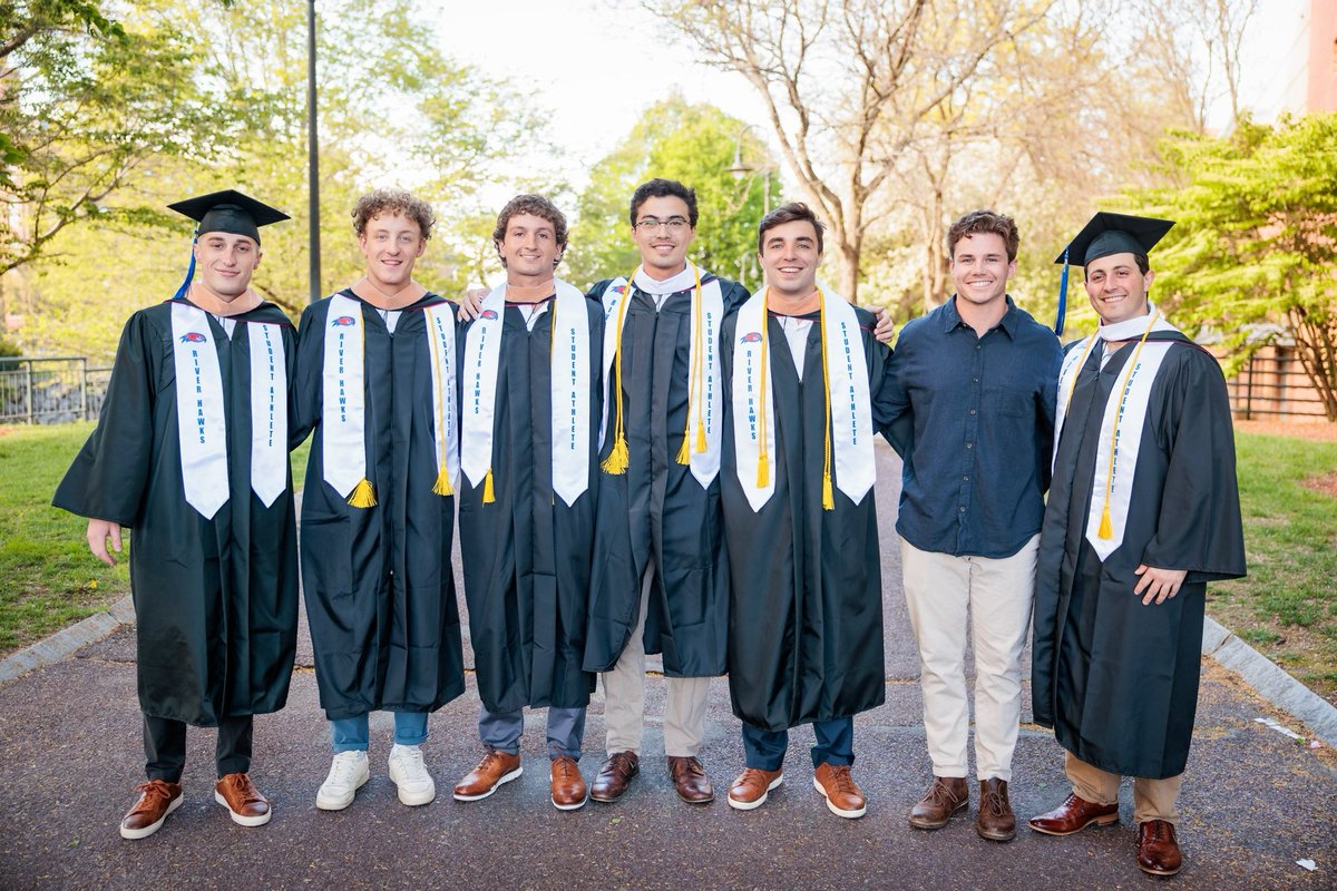 Congratulations to these seven guys on graduating! 👨‍🎓 🎉

#UnitedInBlue | #AEGrads | #AlwaysARiverHawk