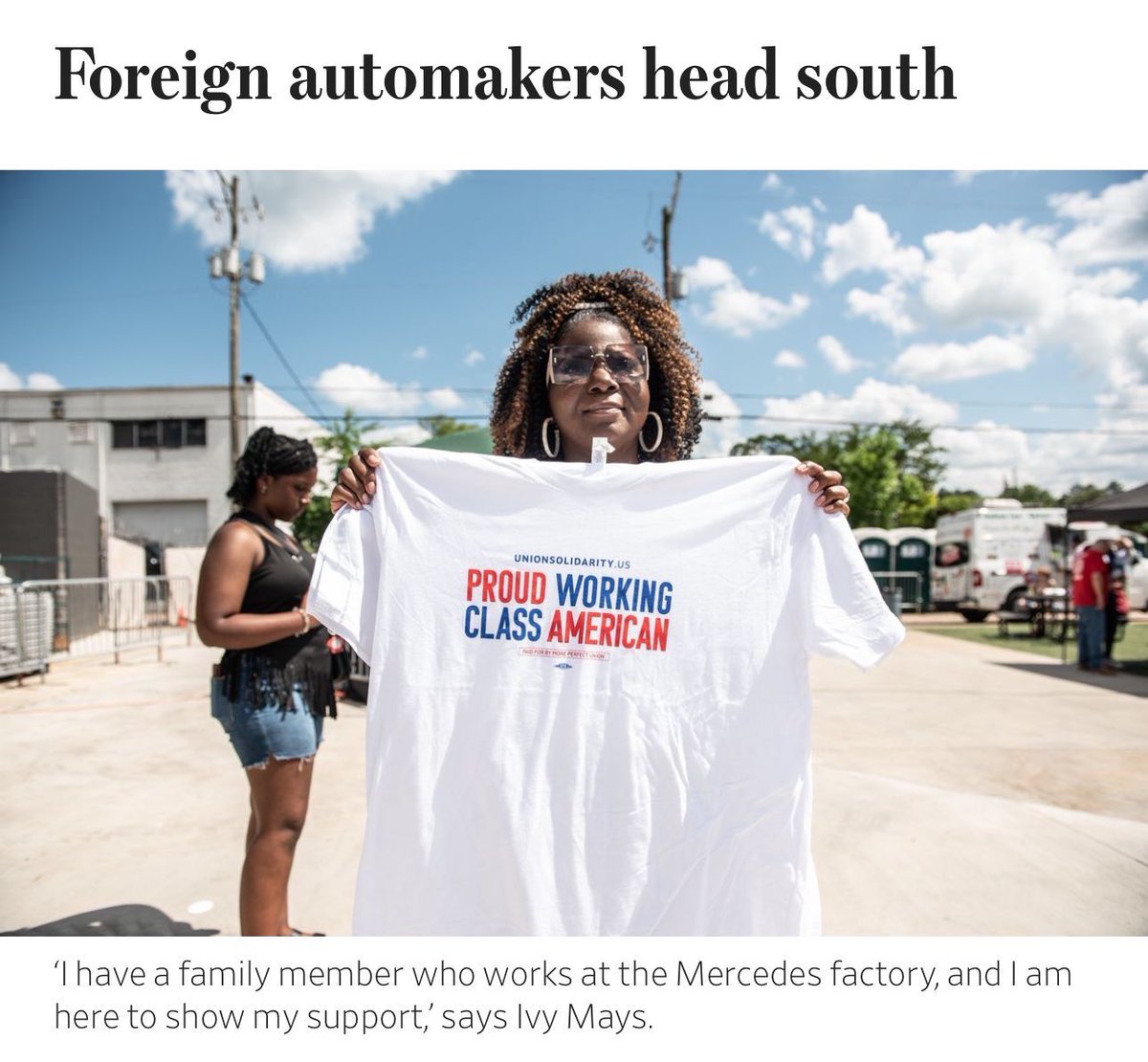 Mercedes is getting nervous. It understands that union workers make better wages and benefits than non-union workers. That's why Mercedes is engaged in a union busting campaign in Alabama despite claiming to be 'neutral.' That’s why Mercedes workers need a union.