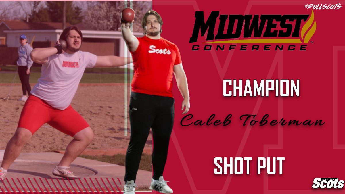 Another title this weekend for @indianatobes, the 3rd for Caleb in as many events! Scots also get a 4th place finish from Gunner Bryant in the shot put #RollScots @ScotsTFXC