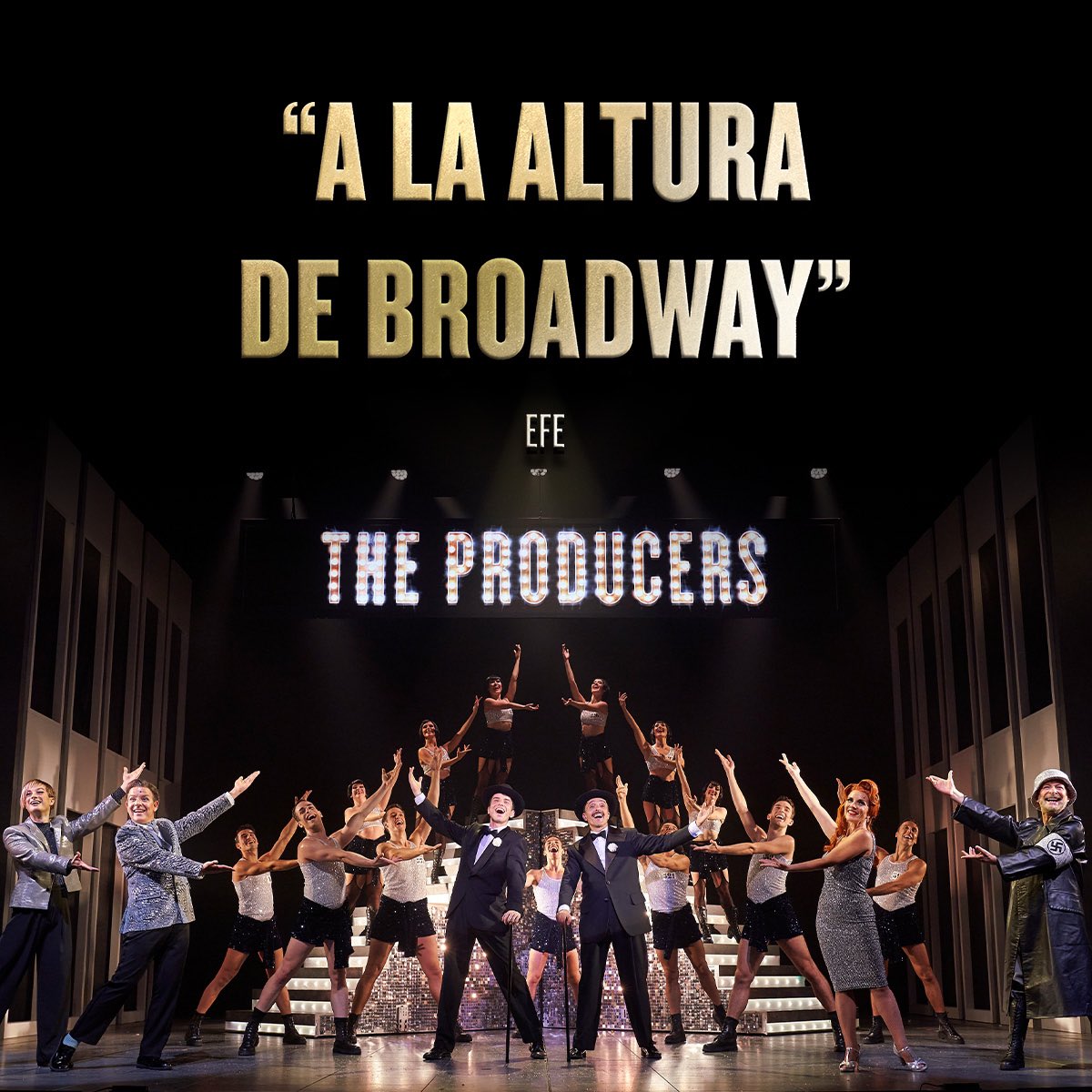 ¡No hace falta que vueles hasta New York para vivir la experiencia de un musical de Broadway!🏙

Te damos la oportunidad de vivirlo sin tener que ir tan lejos🎩🌟

📍Nos vas a encontrar en el Teatro Nuevo Alcalá de Madrid hasta el 19 de mayo.

🚨¡ÚLTIMA OPORTUNIDAD!🚨