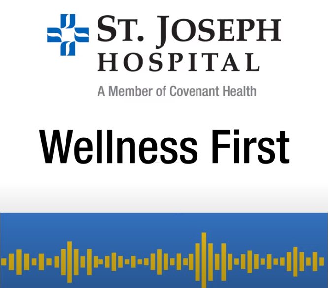 Did you know St. Joseph Hospital has its own Podcast called "Wellness First"? In fact, you can listen to our first 8 episodes right now at:
youtube.com/StJosephHospit…