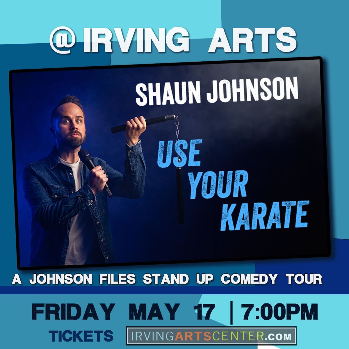Viral comedian Shaun Johnson brings the laughs with his first stand-up comedy tour! Known to be 'hilariously relatable' and over 100 sold-out shows, everyone is bound to have a roaring time! Get Your Tickets -> buff.ly/3yl70Bf #comedy #standup #standupcomedy #irvingtx