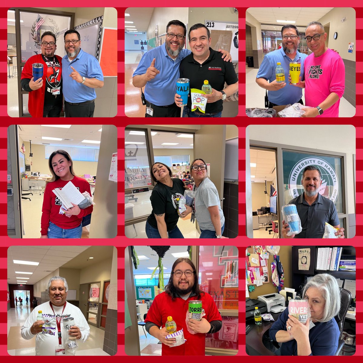 A special thank you to our wonderful group of teachers at Tornillo High School. We love our teachers and appreciate their dedication to all our students. #TISDProud