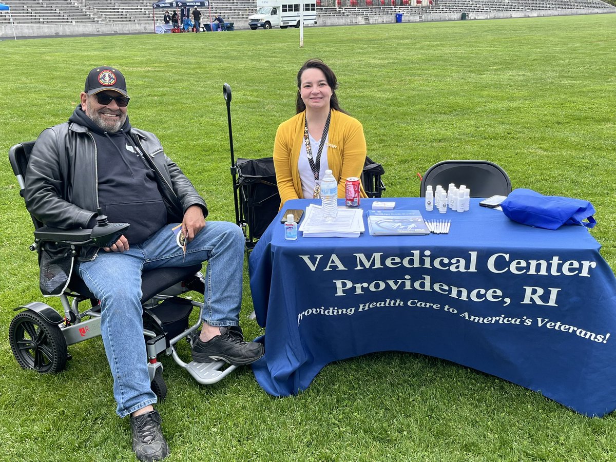📢 Thank You for Joining Us at the East Providence Elks Lodge Veterans Expo! 🇺🇸

Our VA Providence enrollment team had a fantastic time assisting Veterans with their healthcare enrollment needs.

#VAProvidence #VeteranExpo #VeteranCare #EastProvidenceElks #CommunitySupport