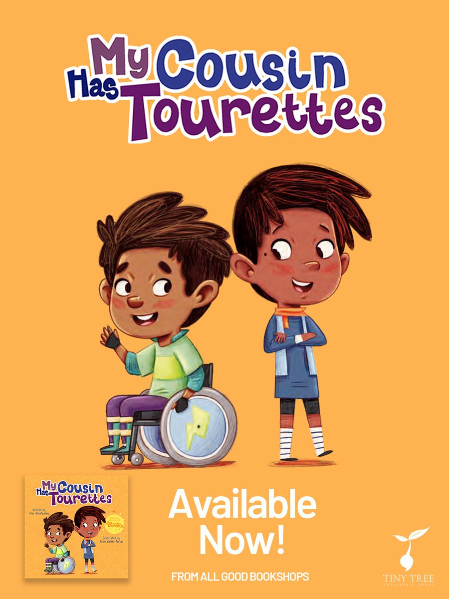 Help children understand tourettes and tics with My Cousin Has Tourettes! 🌈 Through charming rhymes and vibrant illustrations, this book by @alexwauthor encourages conversations about tourettes to help remove the stigma around the condition 📖 Out now: bit.ly/3TDW3Ue