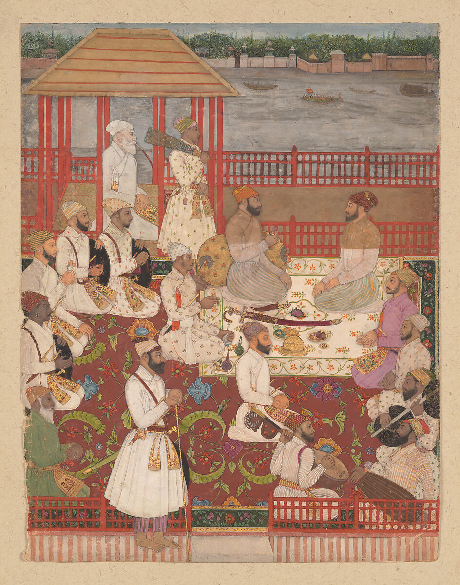 Music Party at a Riverside Terrace c1670 CE #Mughal painting from now at @metmuseum & on view till 9th June at their exhibition 'Indian Skies: The Howard Hodgkin Collection of Indian Court Paintings' Everyone, enjoy your #Weekend just like these guys @dpanikkar @DalrympleWill
