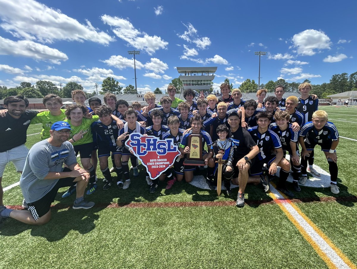 ⚽️Update: Congratulations @sjcs_athletics the @SCHSL Class A Boys’ State Champion⚽️🏆 #WeAreSCHSL #ChampionshipSeason🏆⚽️