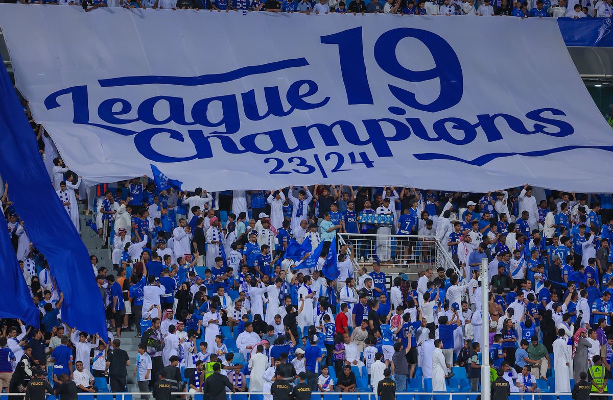 Al Hilal win the 2023/24 Saudi Pro League title 🏆 @SPL_EN | @Alhilal_EN
