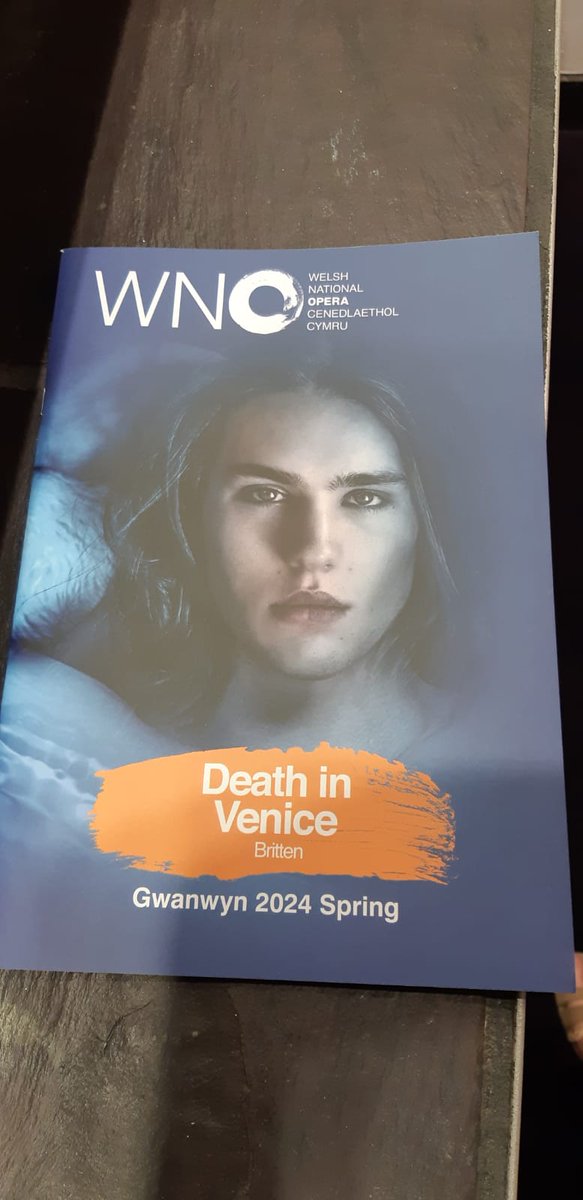 Tonight it's @WelshNatOpera's Death in Venice @brumhippodrome. We are ready for Britten’s atmospheric opera to come to life. Review tomorrow.
