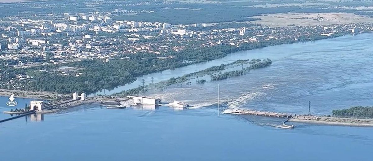 @jzikmundova55 Rappelons nous de la destruction du barrage de Kakhovka par les 🇷🇺 😡