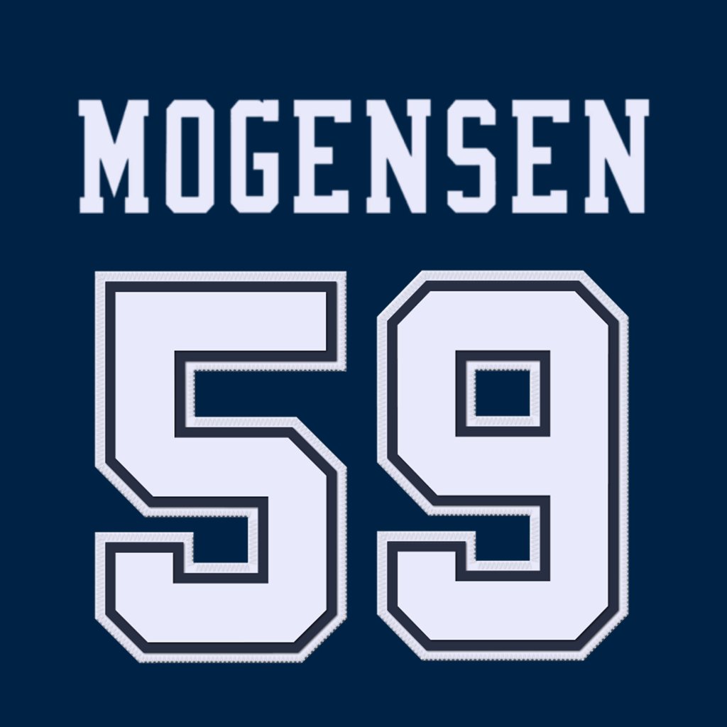 Dallas Cowboys LB Brock Mogensen (@brock_mogensen) is wearing number 59. Last assigned to Takk McKinley. #DallasCowboys