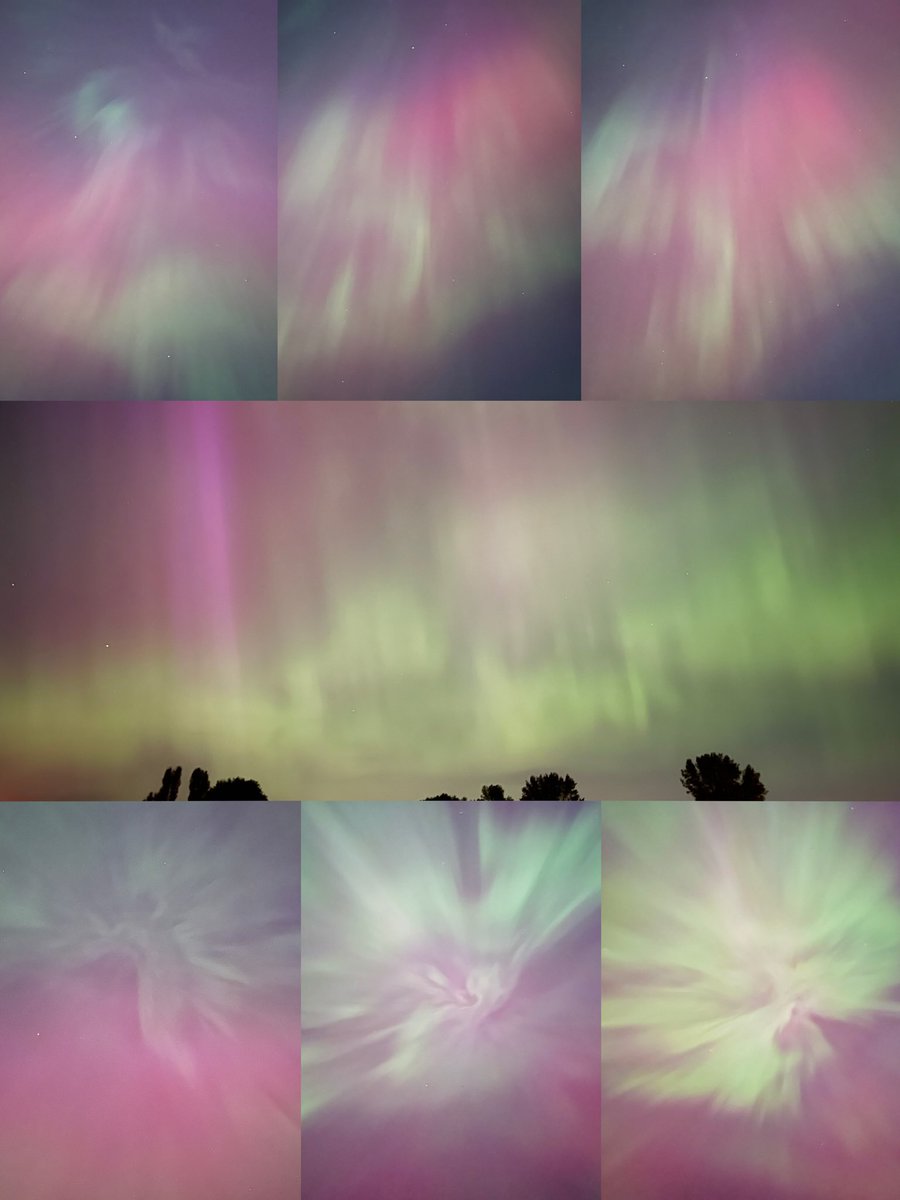 ListingsBC's tweet photo. 📸 🫶Photos of heavenly aurora in South Delta last night! Appearance of an Angel! Make a wish!✨🙌

#aurora #Auroraborealis #solarstorm #exploreBC #Tsawwassen #southdelta #NorthernLights #Canada https://t.co/wMEL3QJAjz