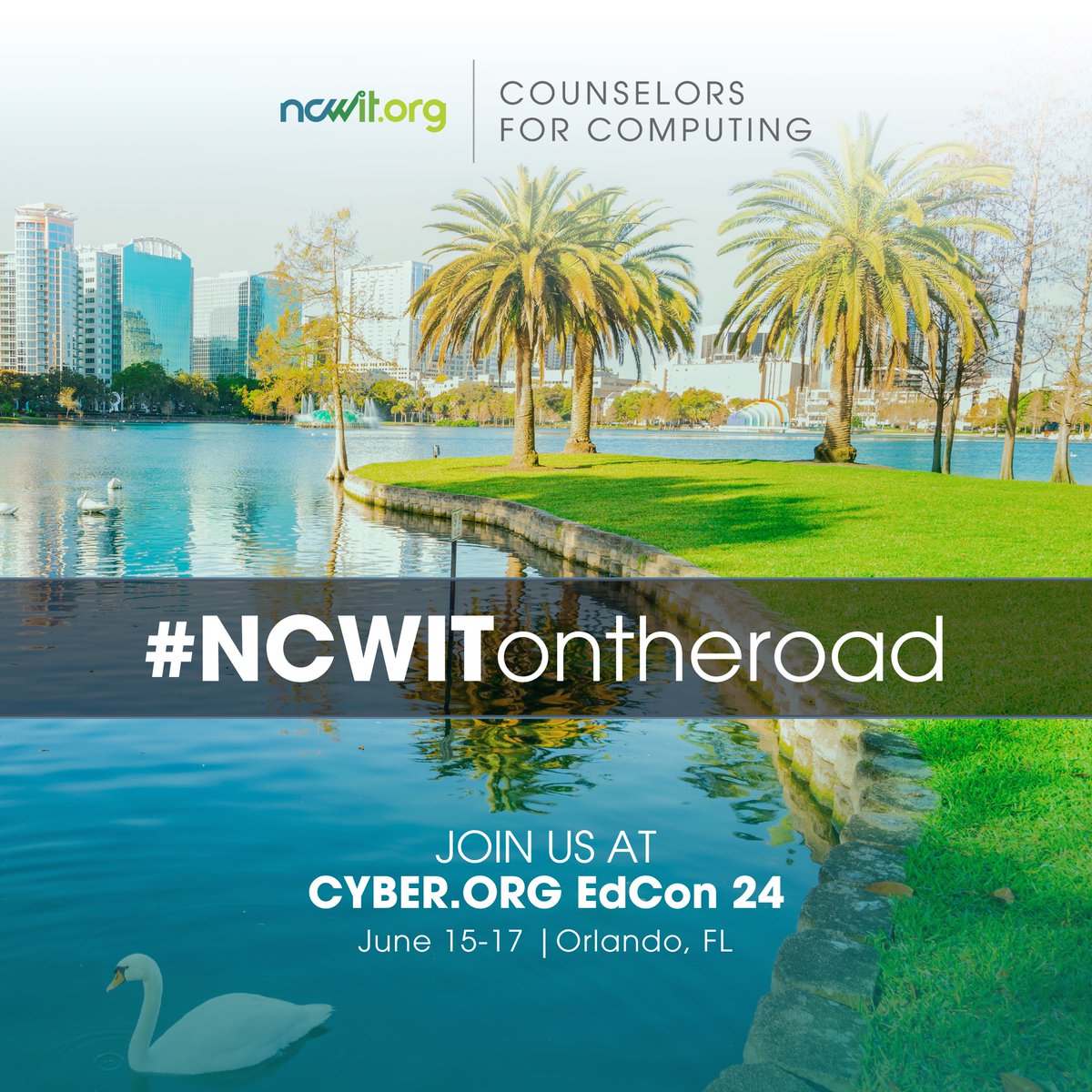📣 Calling all counselors! Join #NCWITontheroad at @cyber_dot_org EdCon 24 and gain insights on training and diversifying the next generation of cyber professionals!

Check out the #NCWITC4C counselor-focused track:  ncwit.org/event/ncwitc4c…

Register here: bit.ly/cyberedcon24