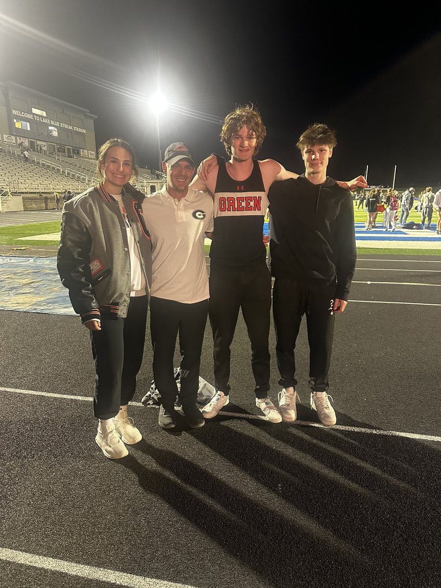 Jason Hoskinson (@hoskinson_jason) on Twitter photo Awesome night for <a href="/Green_Bulldogs/">Green Bulldogs</a> Pole Vault last night. Caden McClure wins the Federal league, Caleb McClure takes 5th in the boys and <a href="/ESifferlin/">Ella Sifferlin</a> takes 3rd in the girls pole vault. Awesome night for <a href="/Green_Bulldogs/">Green Bulldogs</a> Pole Vault last night. Caden McClure wins the Federal league, Caleb McClure takes 5th in the boys and <a href="/ESifferlin/">Ella Sifferlin</a> takes 3rd in the girls pole vault.