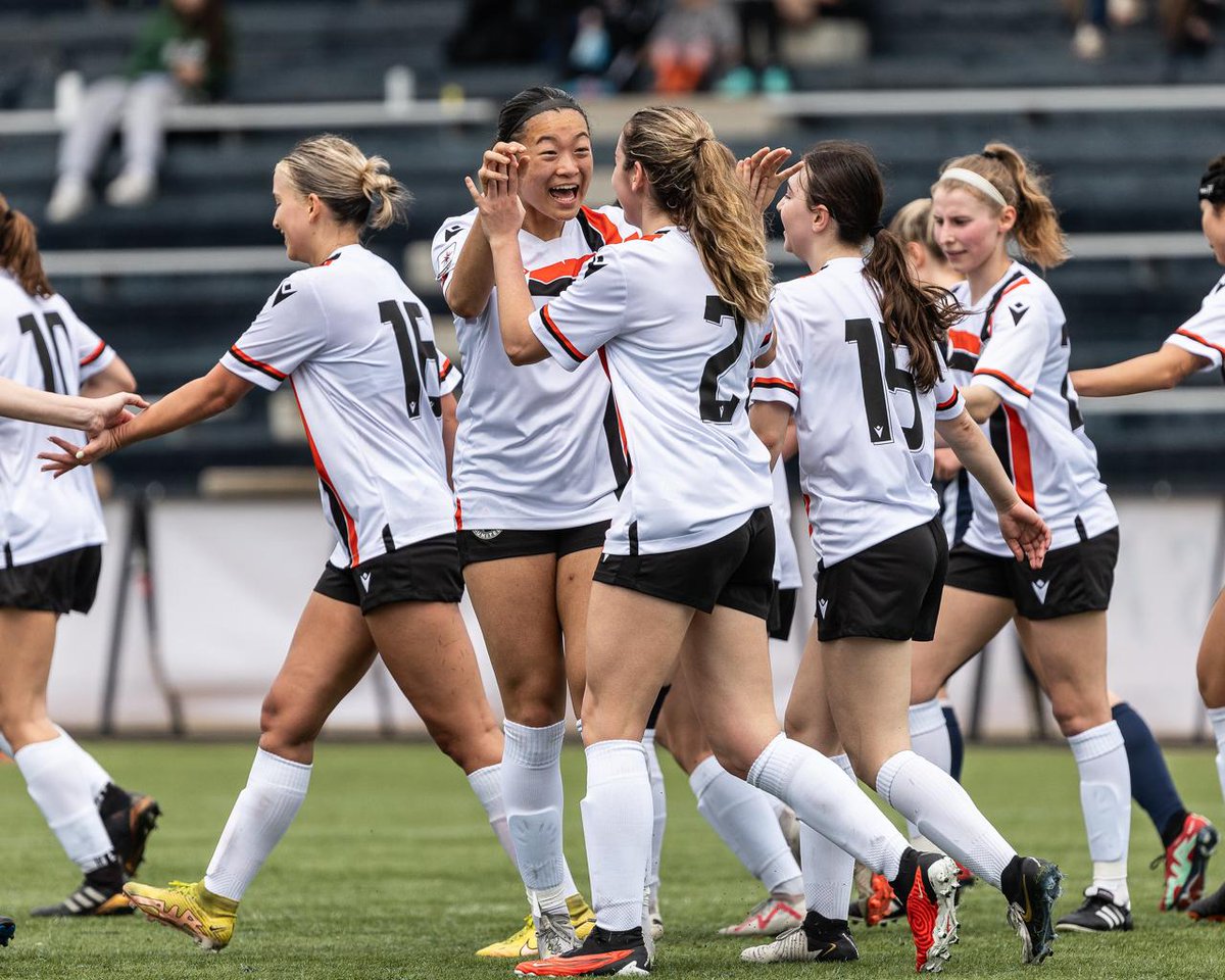 The reigning champs are home. 📅: Saturday, May 11th, 3:00 PM 🆚: Guelph United 🏟️: Centennial College 📺: l1o.ca/livestream #AllianceUnited | @L1OWomens