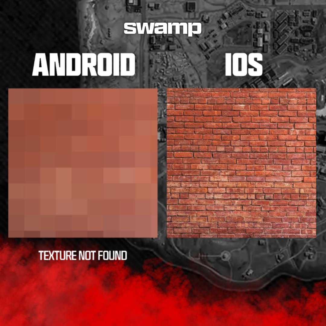 Warzone Mobile graphics on Android VS iOS 😂

Via @Sw4mpette