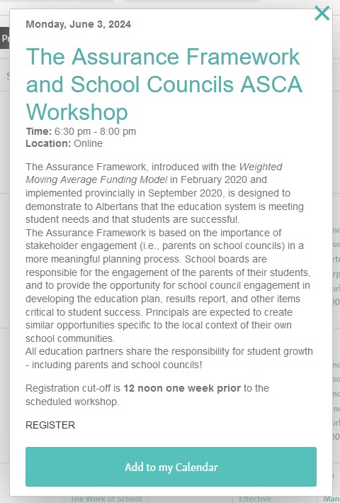 Register for this ASCA workshop by noon Monday May 27, 2024. ASCE grant eligible. albertaschoolcouncils.ca/school-council… #schoolcouncil #parentengagement