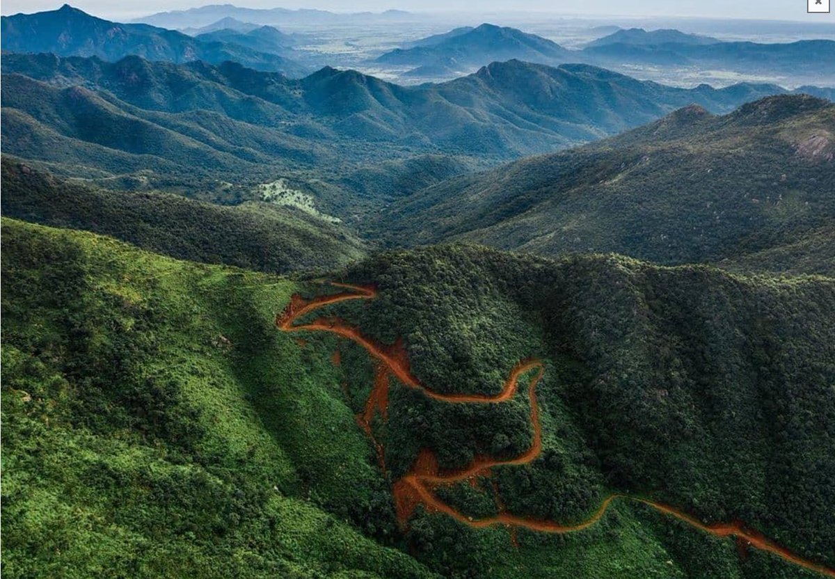 This is the beautiful peak of Mahendragiri in Odisha where rests Lord Paraśurāma in his eternal penance. 

"Proceeding next to the mountain called Mahendra, inhabited by Jamadagnya, and bathing in Rama's tirtha, a person acquires the merit of the Ashvamedha"
"In that quarter, O