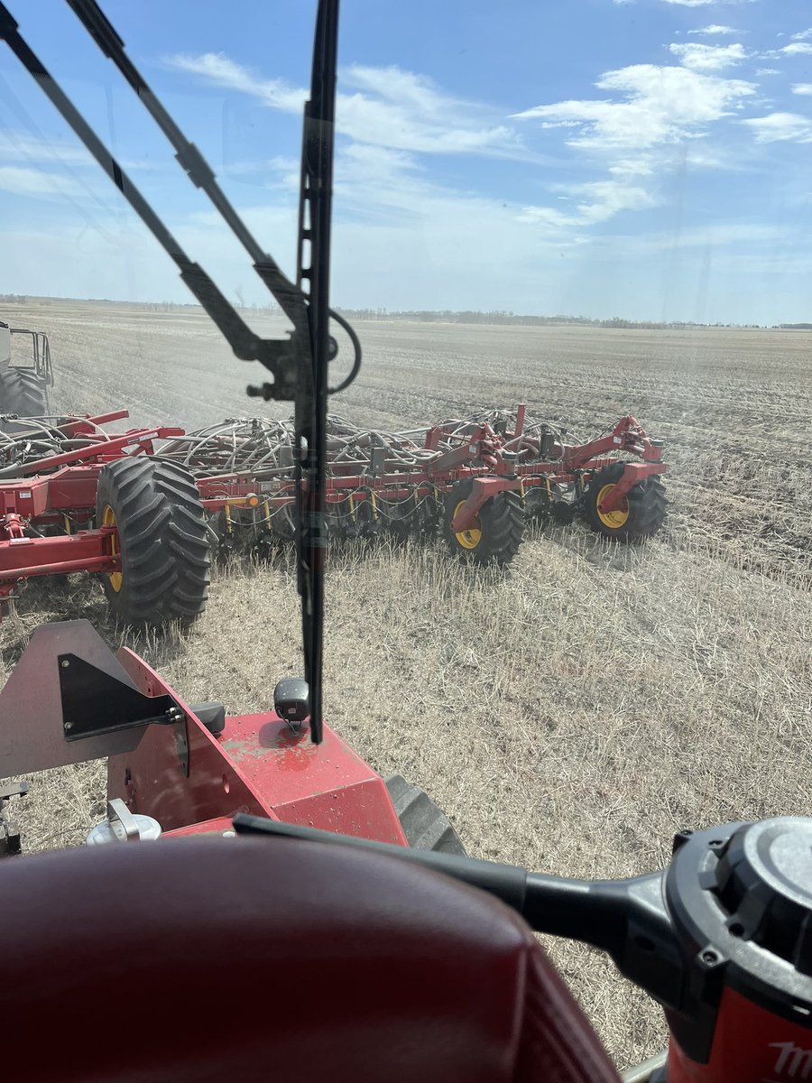 Ahh back to the privileged life of GPS working, can focus on my tractor cleaning duties. #plant24