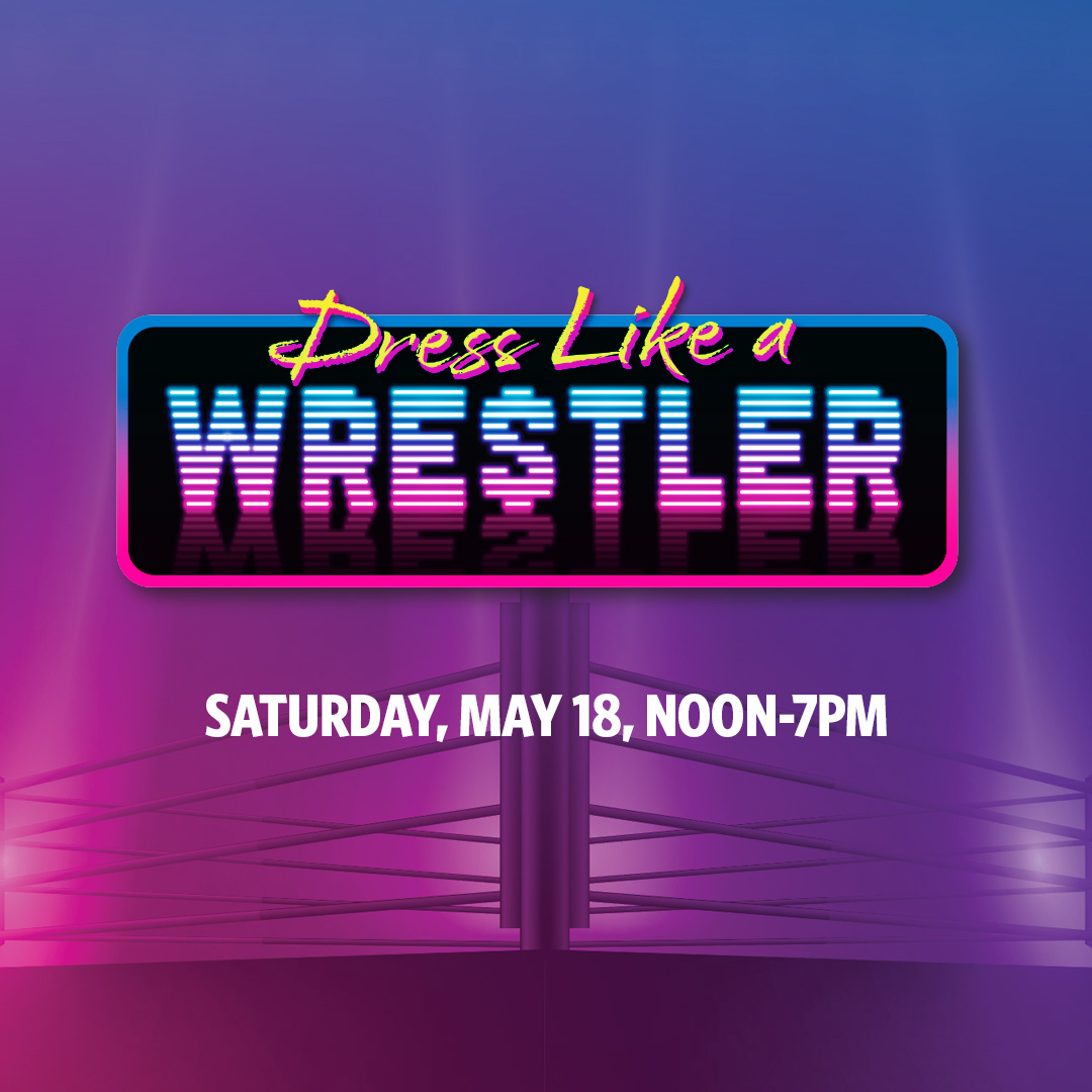 Crush the competition for a chance to win up to $300 FREE slot play! Dress like your favorite wrestler and visit the Promotions Desk on Saturday, May 18. We’ll post photos on Facebook for followers to vote for their favorite. 🏆 Details: ticasino.com