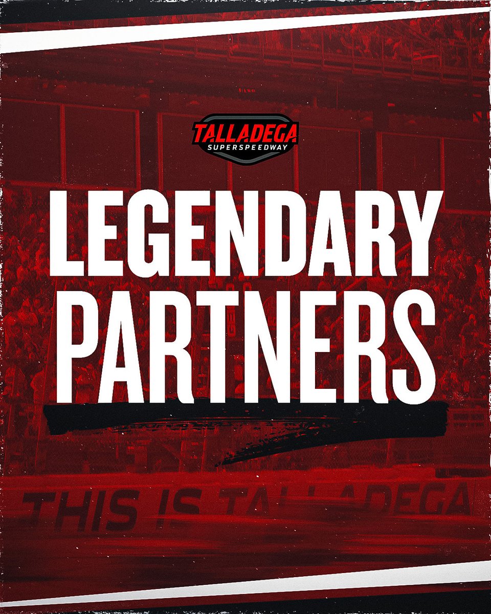 We can’t pick just one because all of our partners are legendary to us!

A massive thank you to all of our partners who help make us the biggest and baddest track 🤘🔥

#NASCARLegends