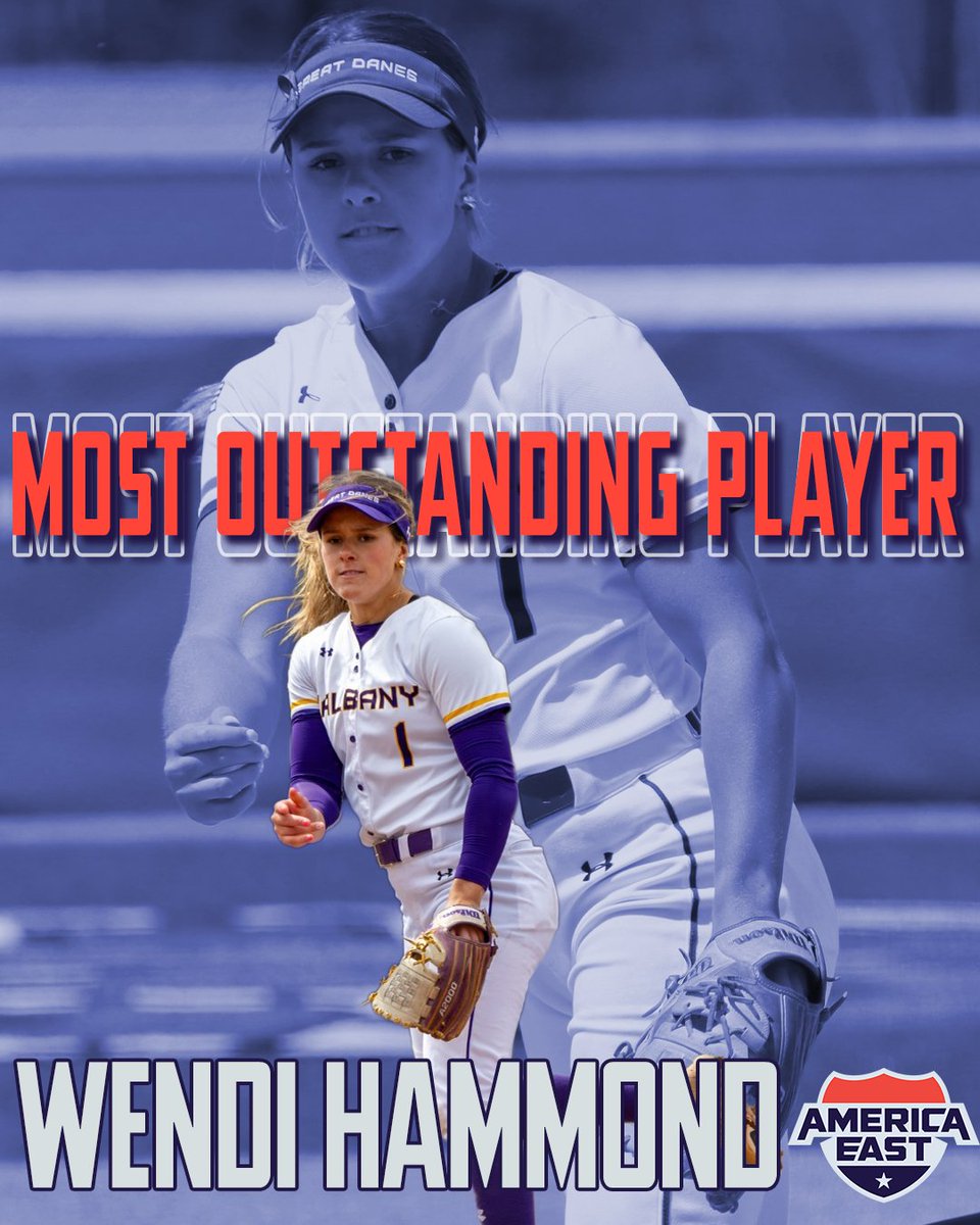 𝐌𝐨𝐬𝐭 𝐎𝐮𝐭𝐬𝐭𝐚𝐧𝐝𝐢𝐧𝐠 𝐏𝐥𝐚𝐲𝐞𝐫

The MOP of this year's #AESB Tournament is <a href="/UAlbanySB/">UAlbanySB</a>'s Wendi Hammond!