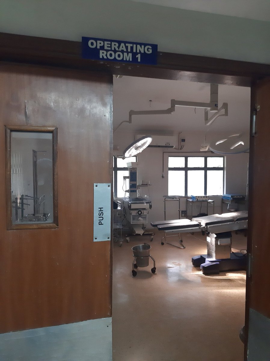 The calm before the storm!!

Went in today for an exloratory laparatomy due to intestinal obstruction. Found volvulus with gangrenous colon segment. So happy to have successfully done my first resection and anastomosis😊. Huwezi jua vile naskia😊. 
Pt is recuperating well 🙏.