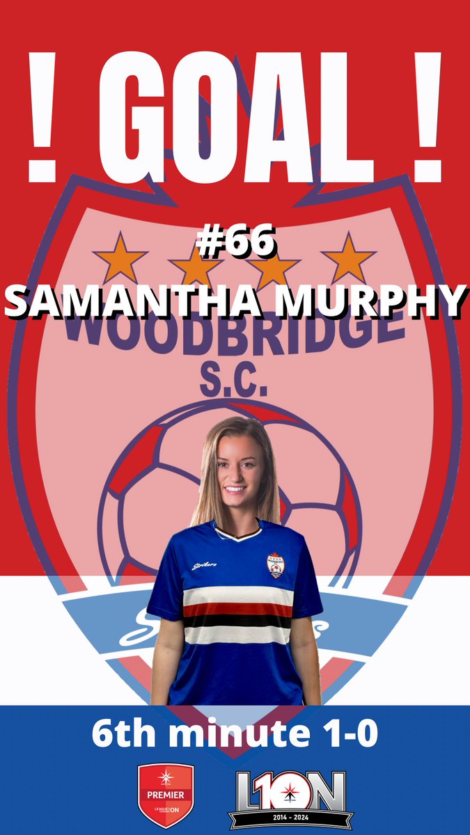 6’ GOALLL .. Samantha Murphy strikes for us and we lead 1-0 early on! #TheBridge x #L1OLive