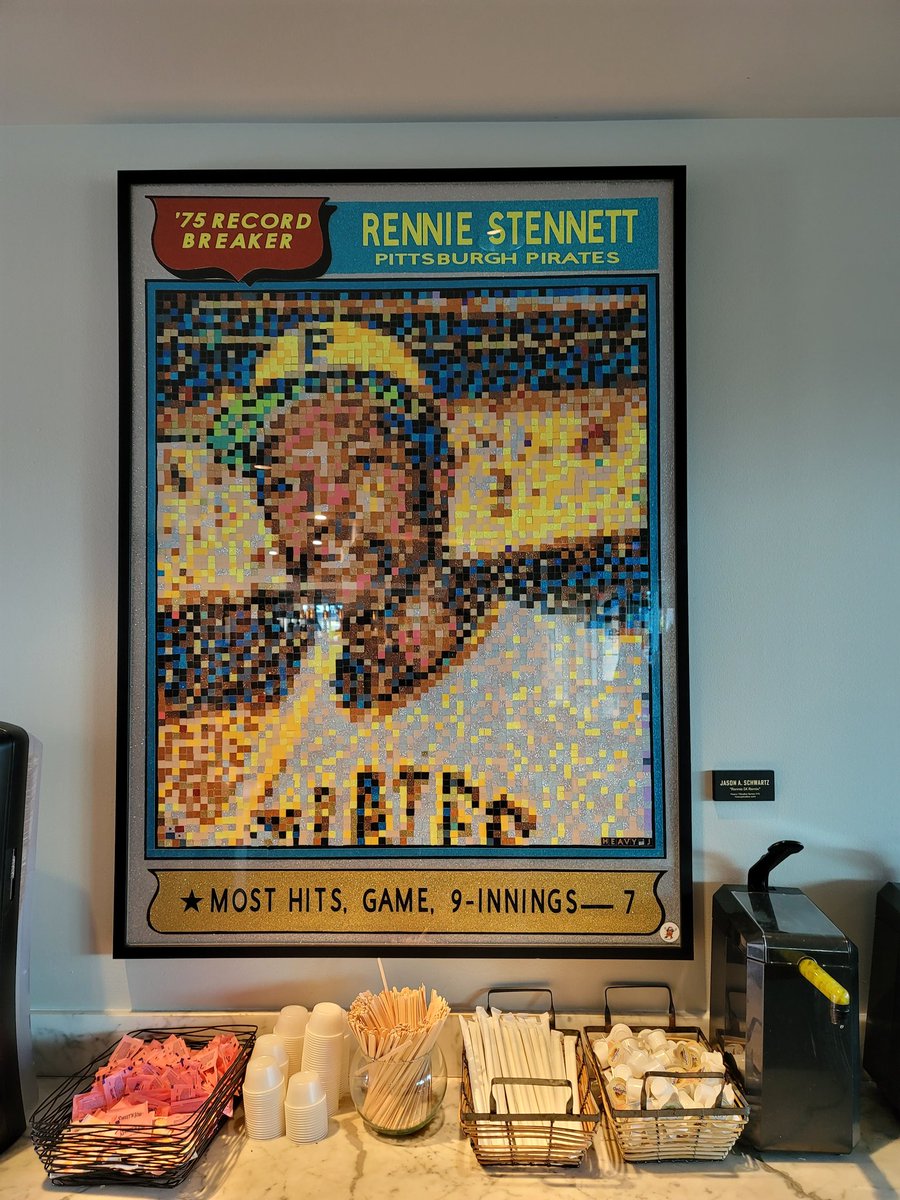 A @HeavyJ28 masterpiece on the club level at PNC Park