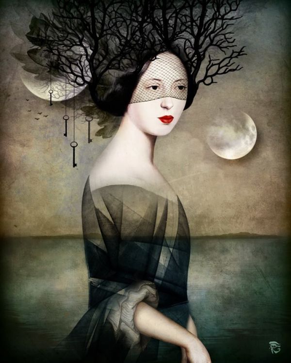 #arts #artlovers #ArteYArt #painting #donneinarte #music Christian Schloe - Sense of Night