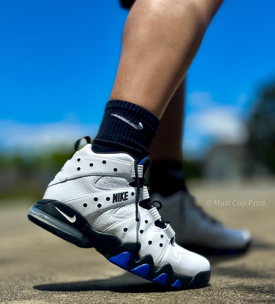 Sneaker culture for me is and always will be cop and rock what you like you heard‼️🗣️ #KOTD Nike Air Max2 CB 94 Royal /White #kotd #nike #wearyoursneakers #enjoylife #OGlove #snkrsliveheatingup #everythingiseasy