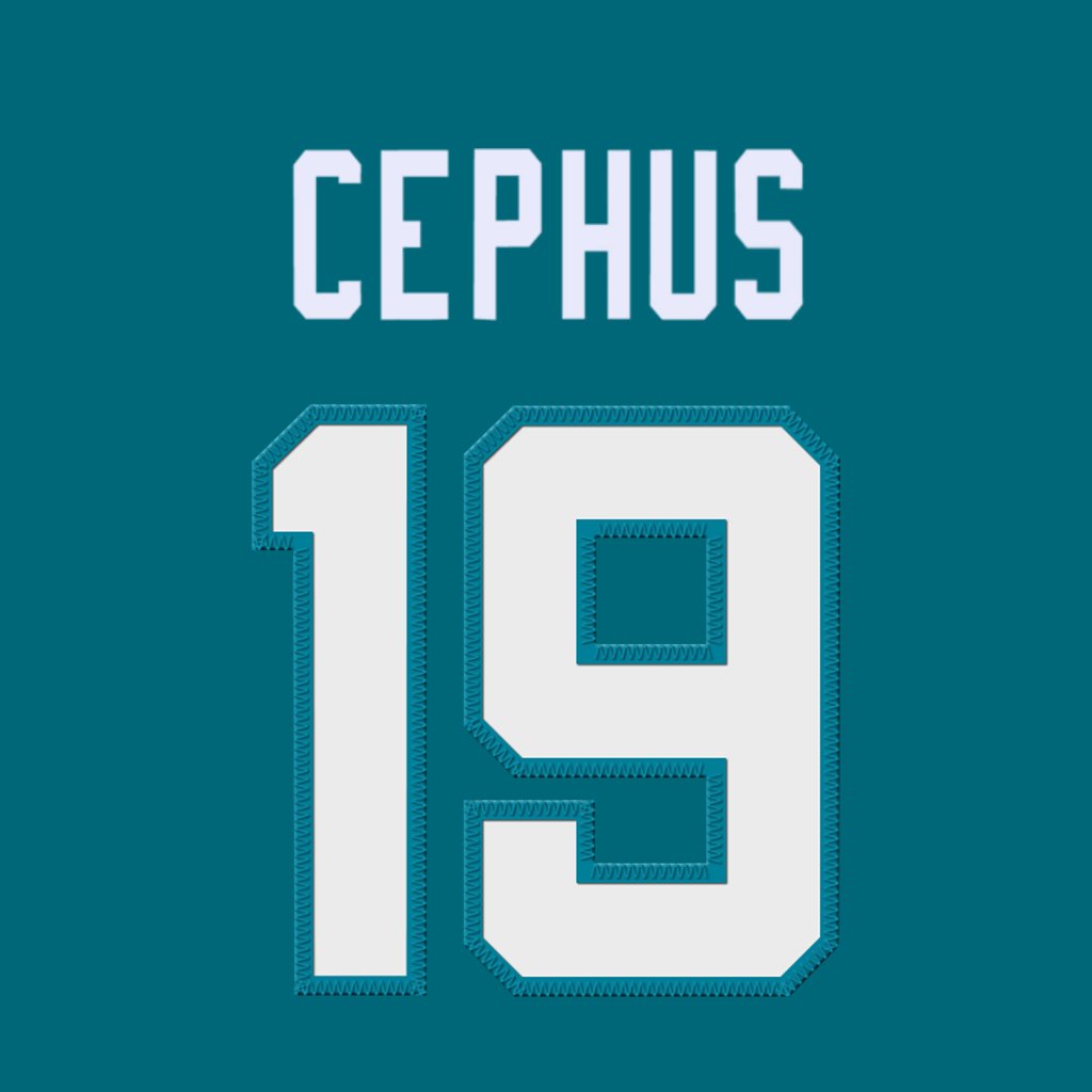 Jacksonville Jaguars WR Joshua Cephus (<a href="/joshua_cephus/">Joshua Cephus🚶🏾‍♂️</a>) is wearing number 19. Last assigned to Matt Barkley. #DUUUVAL