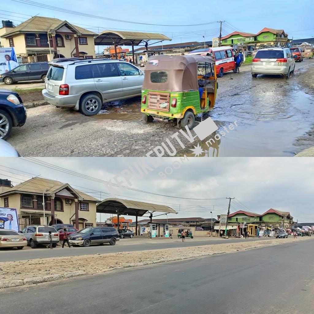 Ikotekpene road before and after Abia state on on a high way of development.. Take it or you leave it.. @alexottiofr @kepukepunews