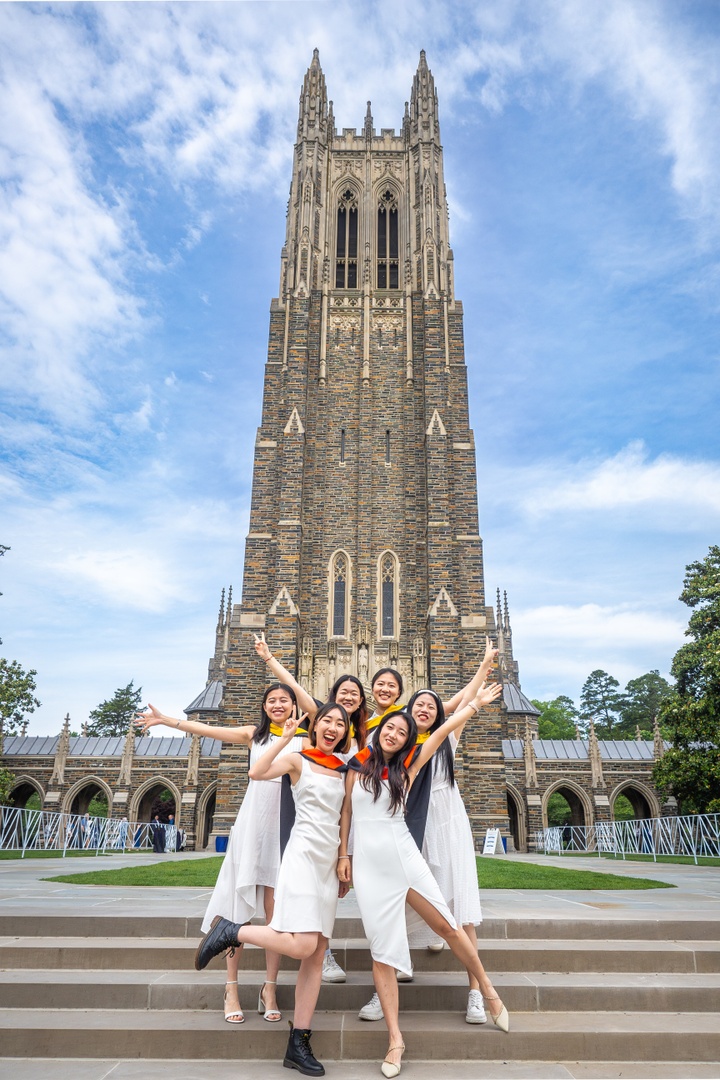 We can't wait to celebrate #Duke2024!
Find a link to the Commencement Ceremony livestream, a schedule of diploma ceremonies and information about parking, transportation and dining at commencement.duke.edu.