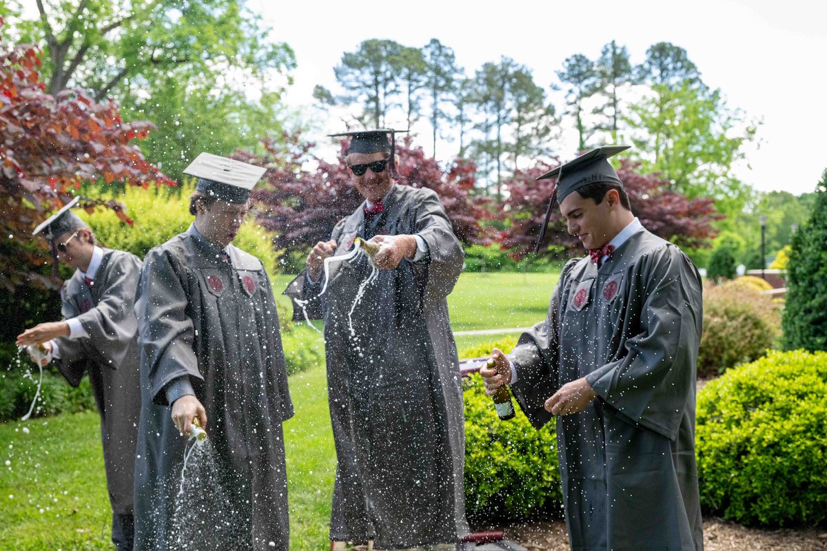 They entered here as youths and now they leave as men! 🎓👏