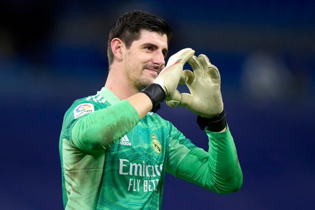 2 games for , 2 clean sheets of Courtois. But all Real Madrid fans agree Lunin must start for Real Madrid in the UCL finals right?