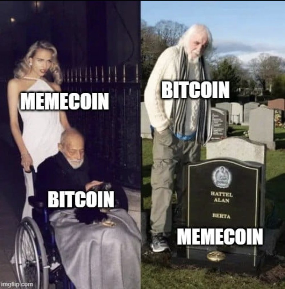 #Bitcoin 🆚 #Memecoin 

Kazanan açık değil mi? 🤣

@Memecoin_World

#BTC #DOGE #PEPE $BTC #BabyBonkCoin