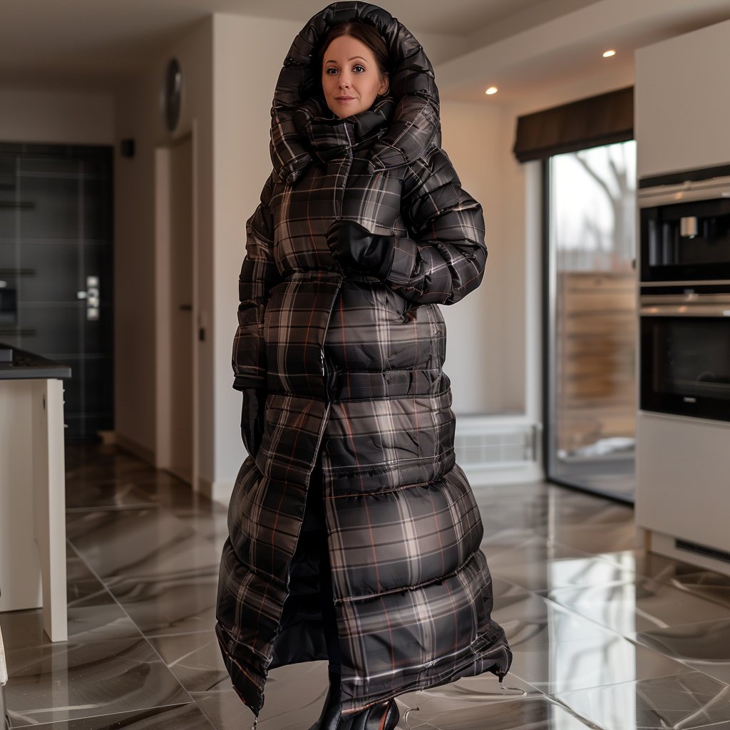24 images of gorgeous women in long grey tartan down coats have dropped on Patreon for our top tier of Patrons...

Follow us for more great content

#downcoat #puffercoat #wintercoat #winterfashion #tartan #winteroutfit #aiart #midjourneyart