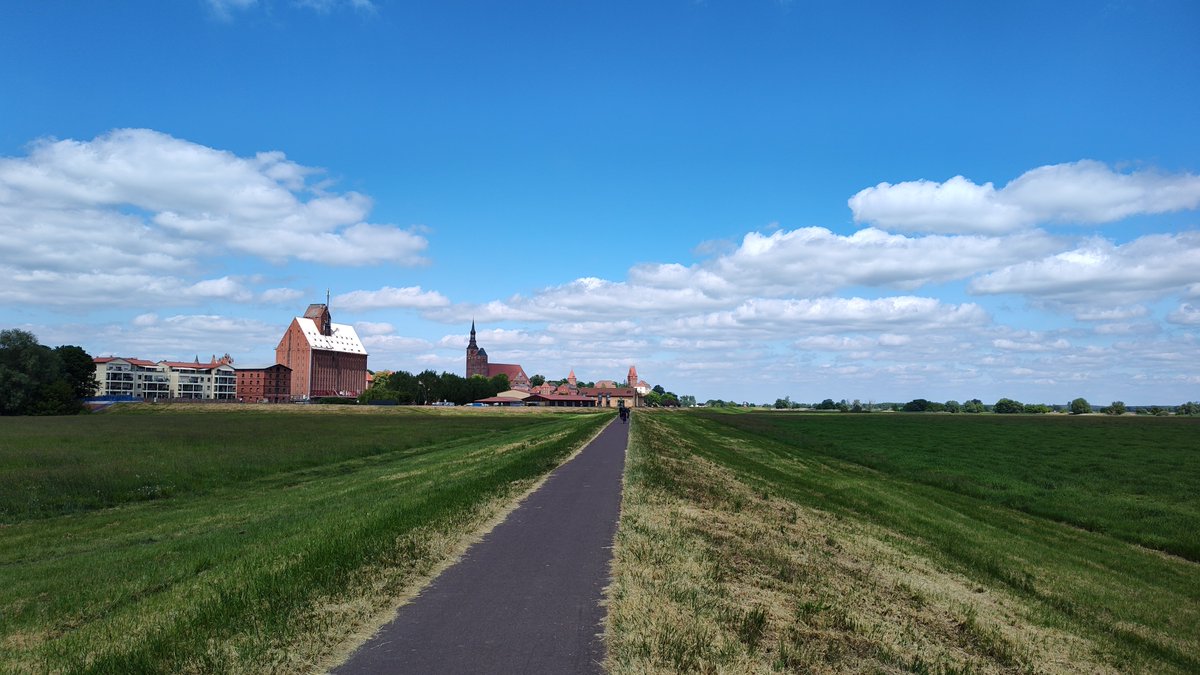 Der #Elberadweg bei Tangermünde. Absolute Empfehlung für einen Kurztrip!