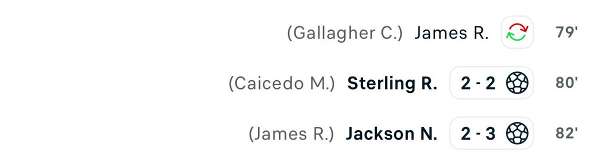It’s almost like we’ve missed Reece James.
