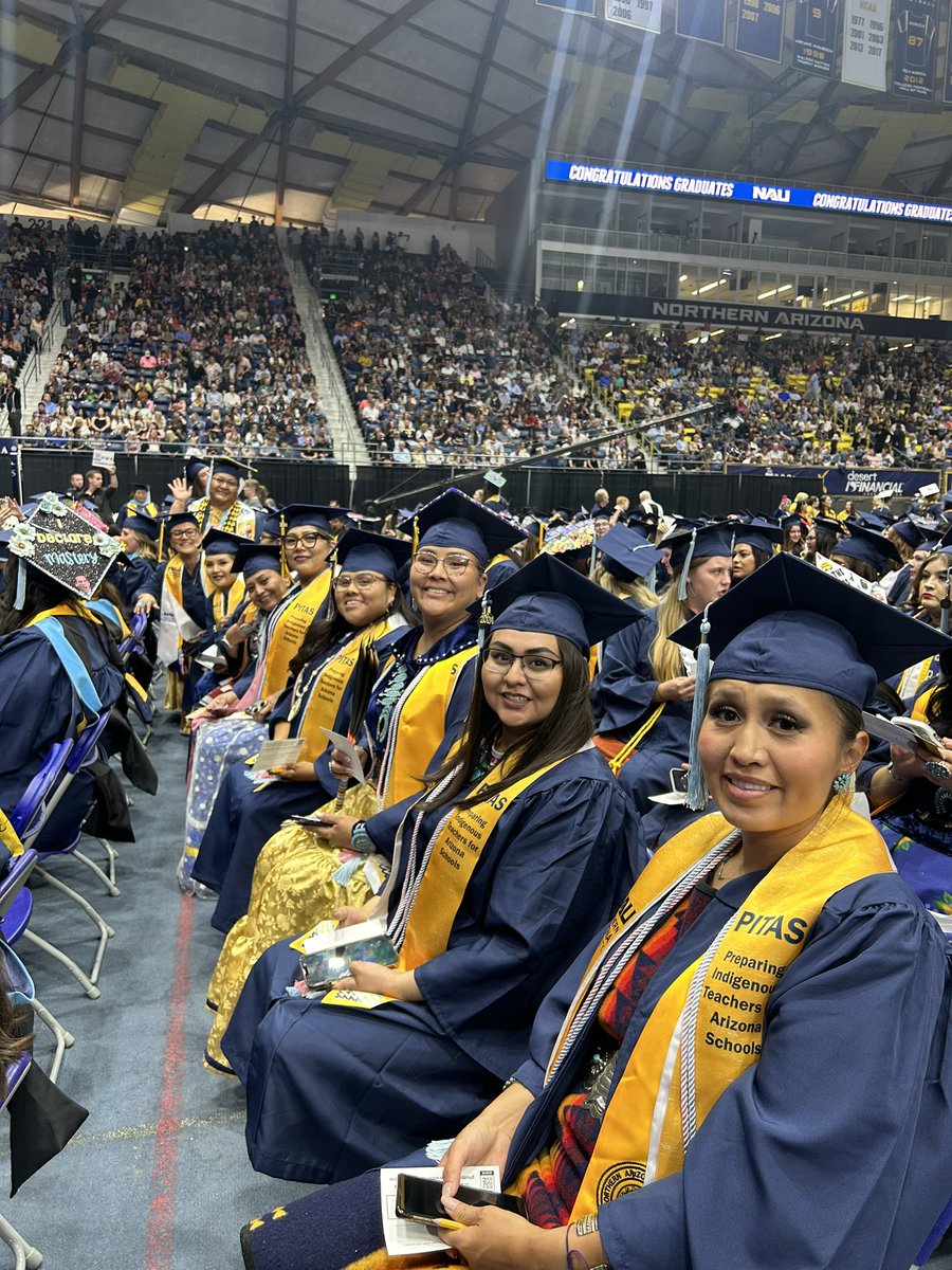 CastagnoAE's tweet photo. First PITAS graduates paving the way for future cohorts @naucoe1! #naugrad https://t.co/1LmtiFJ9m0