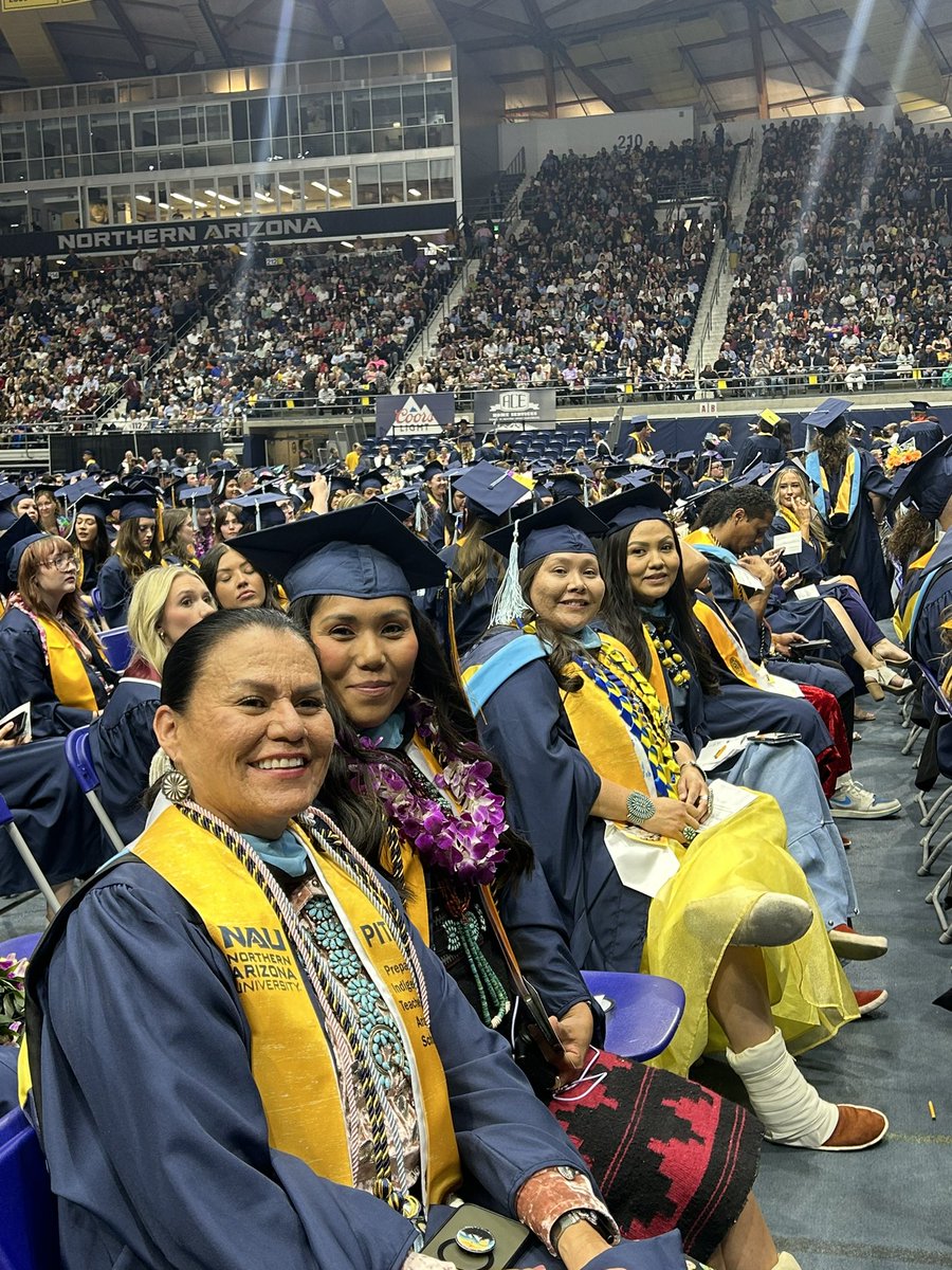CastagnoAE's tweet photo. First PITAS graduates paving the way for future cohorts @naucoe1! #naugrad https://t.co/1LmtiFJ9m0