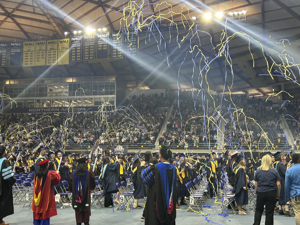 CastagnoAE's tweet photo. First PITAS graduates paving the way for future cohorts @naucoe1! #naugrad https://t.co/1LmtiFJ9m0
