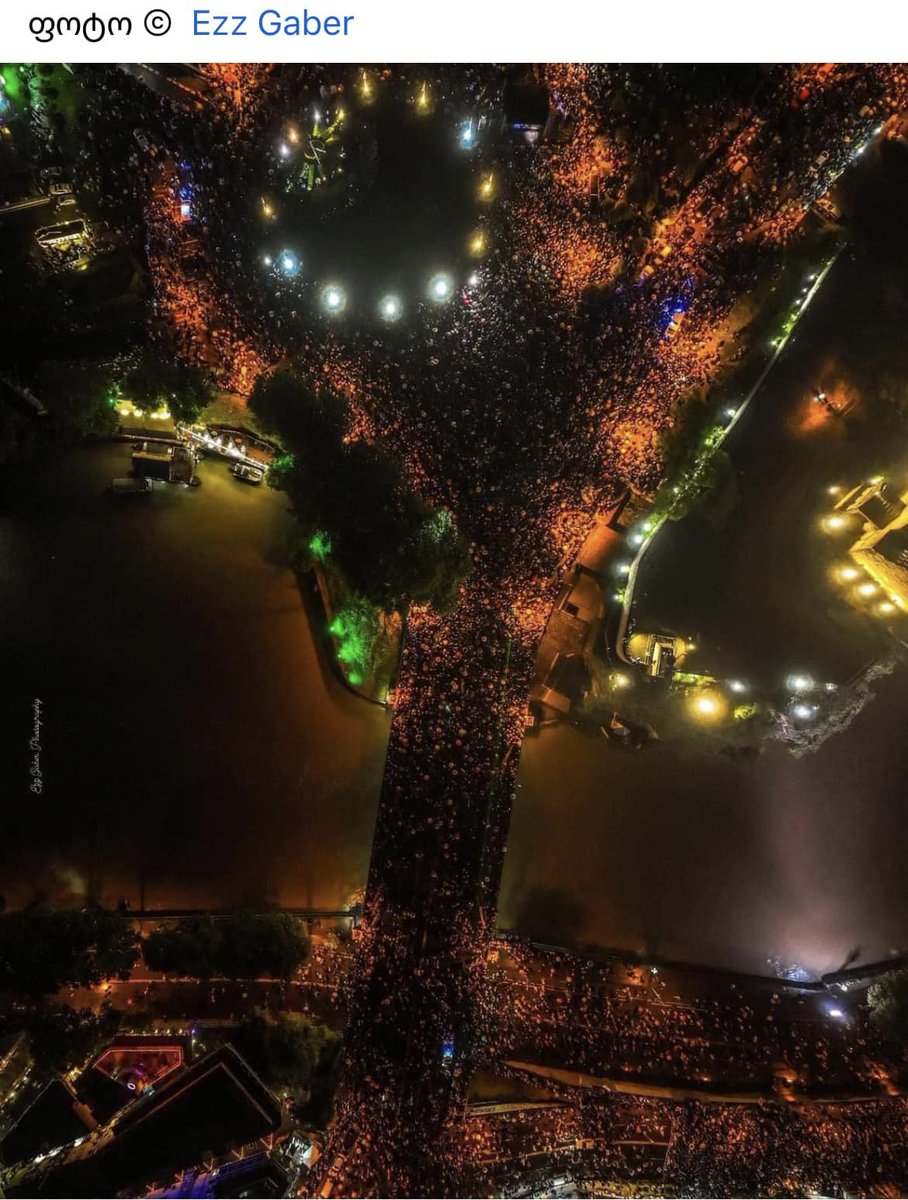 rustaveliandco's tweet photo. #Georgia capital Tbilisi, the city of 1.2 million, is the stage for a jumbo pro-#EU rally, the biggest one in the country’s modern history. Photo by Ezz Gaber https://t.co/trl2ZtOolO