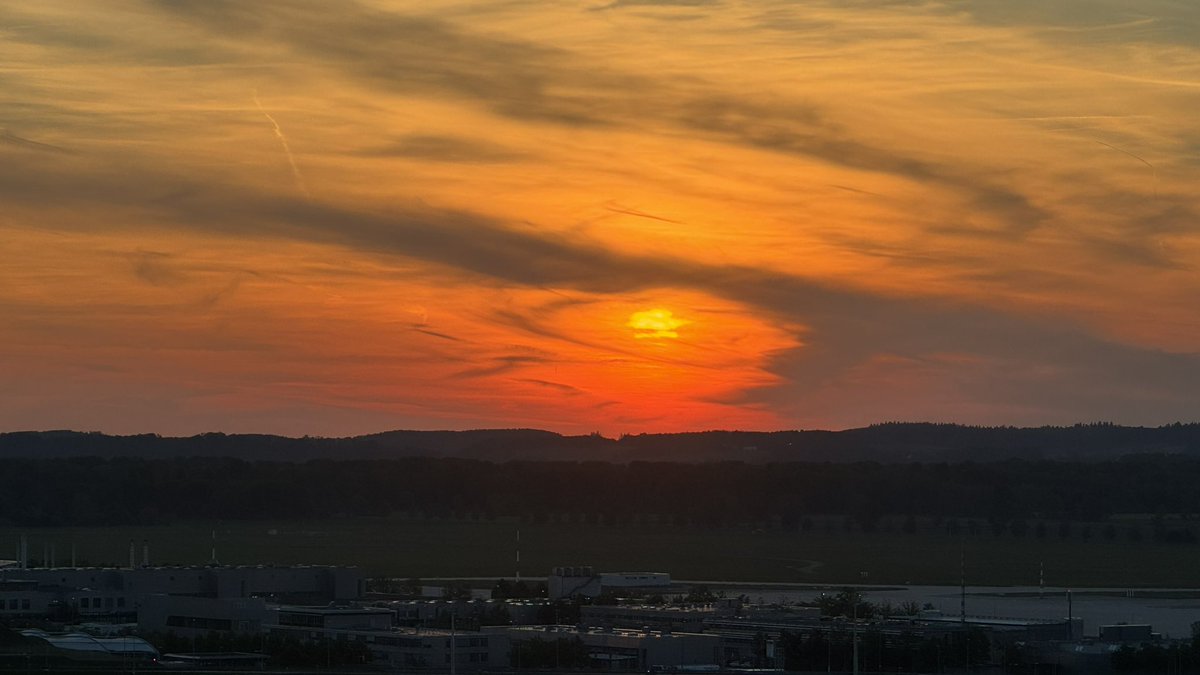 Heute Spiegelei-Sonnenuntergang 😋