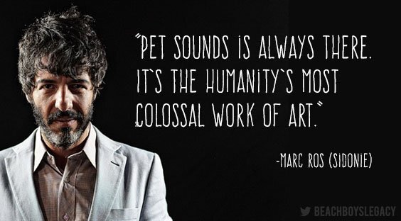 Marc Ros from @sidonie_ on Pet Sounds.