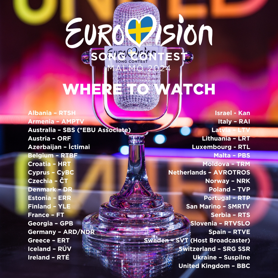 🌟 30 minutes to go...🎶 #EurovisionSongContest #UnitedByMusic #PublicServiceMedia