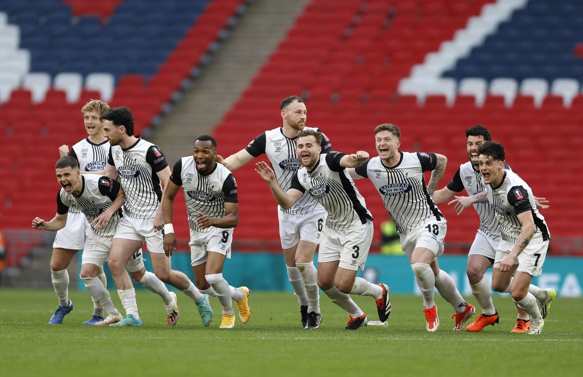 Gateshead FC earn Wembley revenge to lift FA Trophy after dramatic penalty shootout 🏆 #gatesheadfc #fatrophy chroniclelive.co.uk/sport/football…
